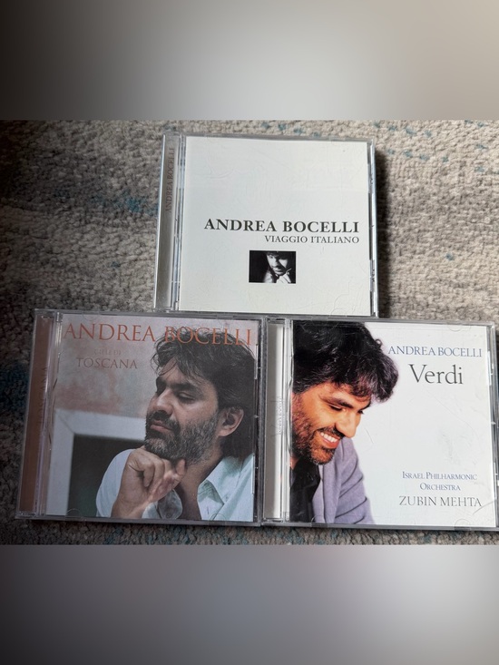 Andrea Bocelli Other - Set of 3 Andrea Bocelli CD'S